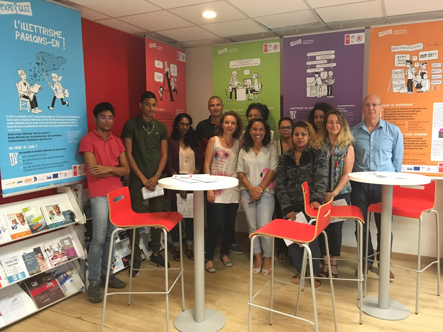 11La Cité des Métiers de la Réunion découvre le potentiel caché de « L’illettrisme, parlons-en ! ».