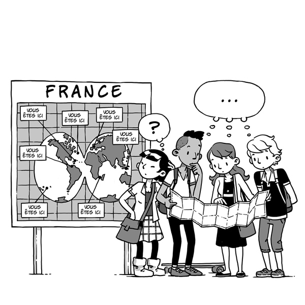 11Dessin de l'expo quiz® "Ma France, parlons-en !"