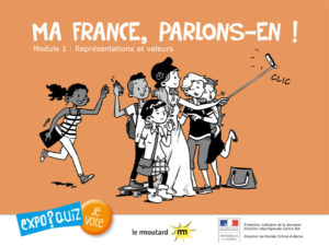 La création de cette déclinaison numérique du concept expo-quiz® est le fruit d’une collaboration entre la Direction Interrégionale de la Protection Judiciaire de la Jeunesse Centre-Est et de la Direction territoriale Protection Judiciaire de la Jeunesse Drôme-Ardèche. Elle s’inscrit dans le cadre de la MNVI (Mission Nationale de Veille et d’Information de la Protection Judiciaire de la Jeunesse) en appui des missions des référents « laïcité-citoyenneté ».