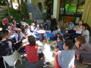 Organisation et animation de lieux de débats pour les enfants (« Forum des enfants citoyens® ») et les adolescents