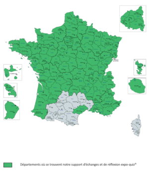 Présence territoriale expo-quiz® Je vote (boîtiers de vote électroniques) - Ma France, parlons-en ! - 26/11/2019